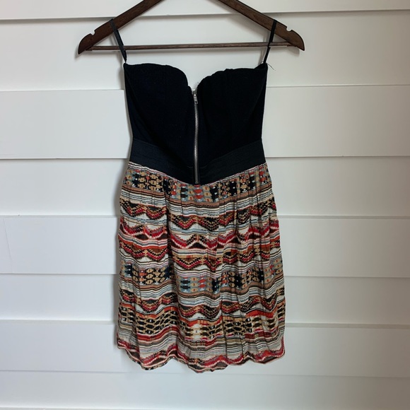 Charlotte Russe / Strapless Tribal Pattern Dress - Picture 1 of 6